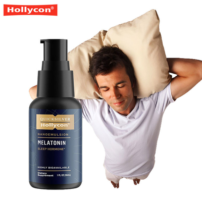 Gotas de melatonina liposomal Ayuda para el sueño de viaje para un descanso y relajación de calidad