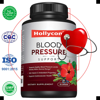 Cápsulas para la presión arterial Salud natural del corazón y apoyo de la circulación