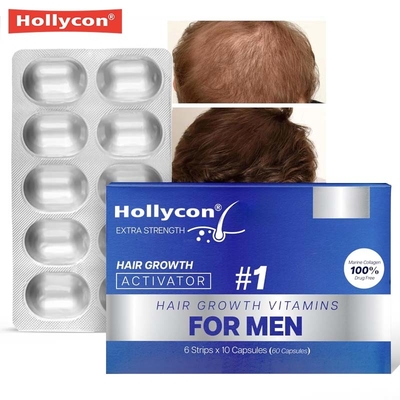 Los suplementos para el crecimiento del cabello para hombres ayudan a que el cabello sea más fuerte
