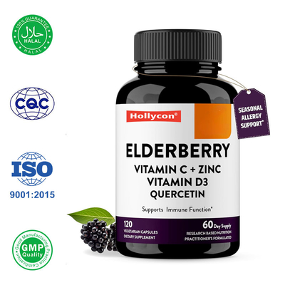 Suplemento de hierbas para adultos ayuda a la salud inmunológica con vitamina C y zinc