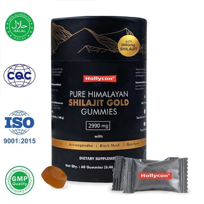El suplemento Shilajit Gummies apoya la recuperación muscular y reduce la fatiga