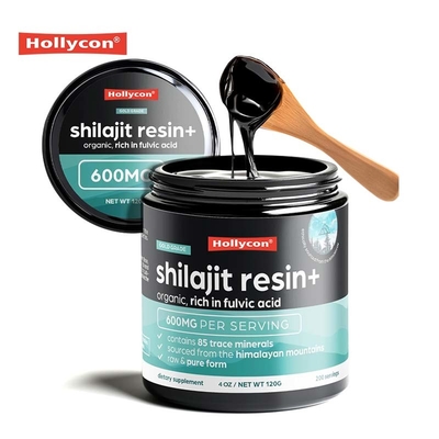El gel de resina de fábrica Shilajit apoya la desintoxicación mejora la claridad mental