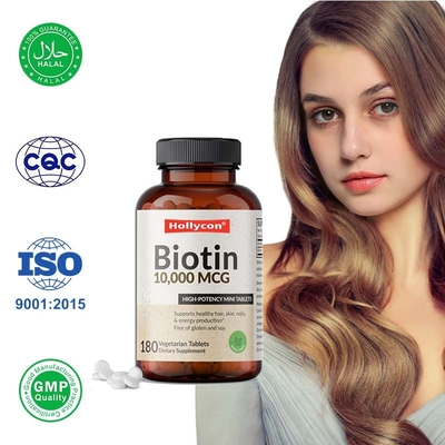 Proveedor Biotina en tabletas promueve la producción de energía y la salud del sistema nervioso