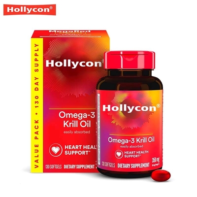 Geles blandos de aceite de kril de fábrica promueven la flexibilidad de las articulaciones y la salud del corazón