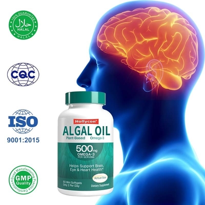 Suplemento vegetal de omega 3 para beneficios cognitivos y cardiovasculares