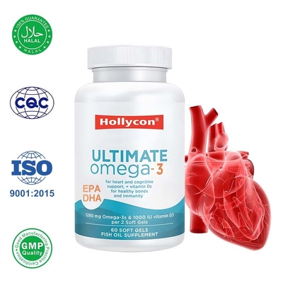 Suplemento de ácidos grasos omega-3 para el desarrollo del cerebro y la función cardiovascular