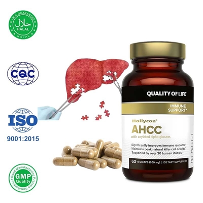 El suplemento de AHCC OEM mantiene la actividad natural de las células asesinas y aumenta la producción de citoquinas