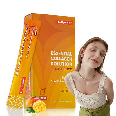 Solución de colágeno esencial jelly stick colágeno vegano para la salud ósea y articular