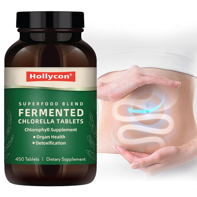 Compras al por mayor de pastillas de chlorella fermentada apoyan la salud del sistema inmunológico y de los órganos