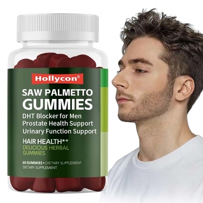 Fabrica Saw Palmetto Gummies para el calvicie y el bienestar de la próstata