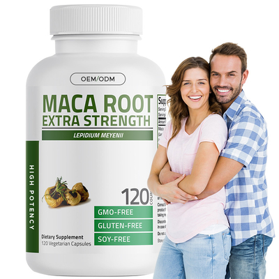 Cápsulas de maca para hombres Cápsulas energéticas Suplemento de hierbas Cápsulas de raíz de maca para hombres