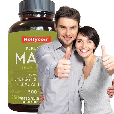Capsulas de raíz de maca OEM para hombres