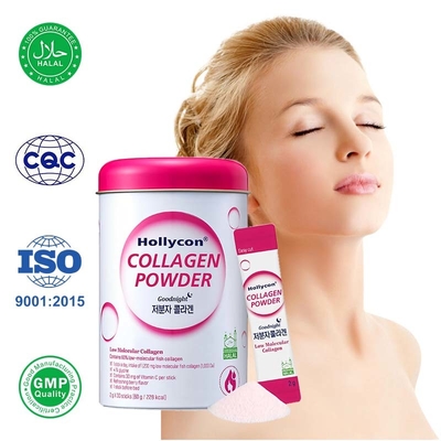 Suplemento de polvo de colágeno de baja molécula para la belleza de la piel