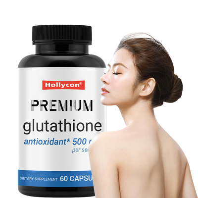 Las cápsulas de glutatión premium para el apoyo hepático 500 mg suplemento de glutatión