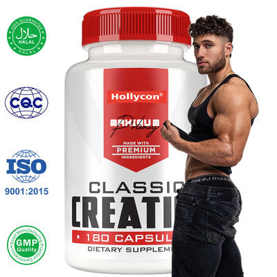 Cápsulas de Monohidrato de Creatina para el Crecimiento y la Recuperación Muscular