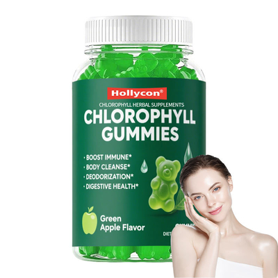 Gomitas de Clorofila con Espirulina Clorella Zinc para Reforzar la Inmunidad